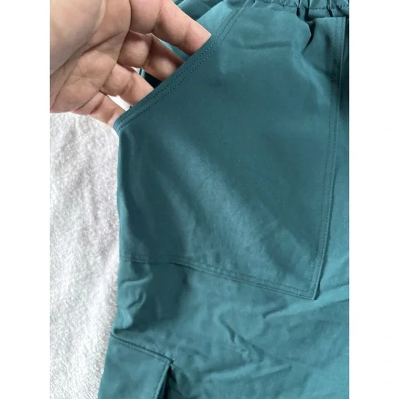 Justice Girl 2 Pc Set Teal Green Cargo Pants And Black BlouseSize M(10) NWT - Picture 5 of 11